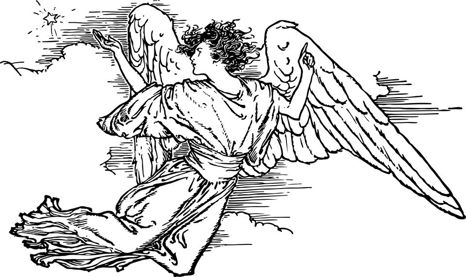 Male Angel Illustration